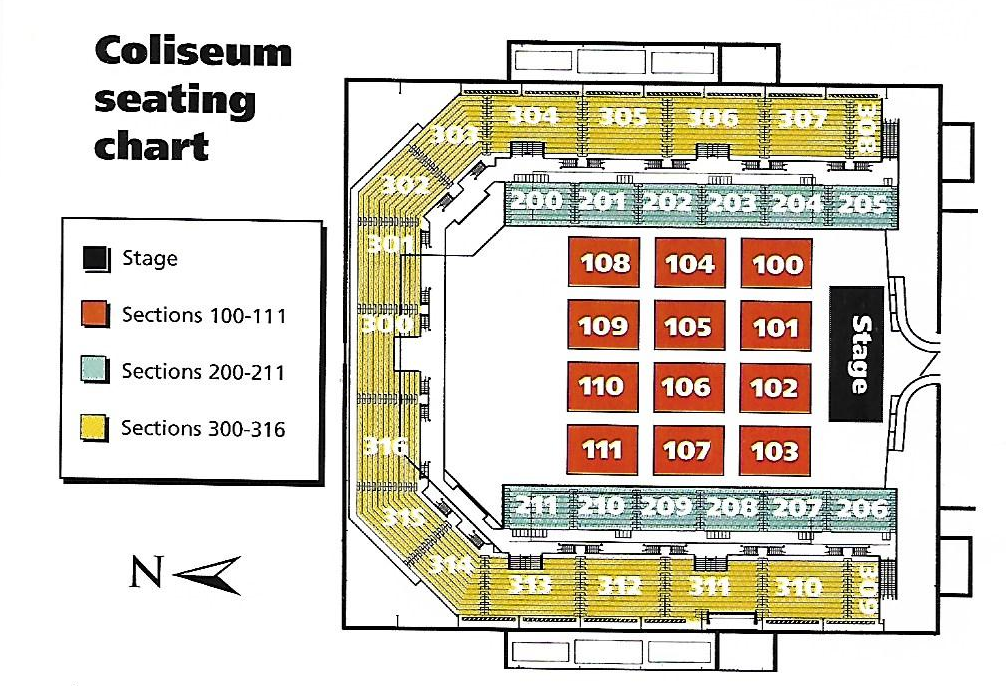 Expo Square Pavilion Seating Chart